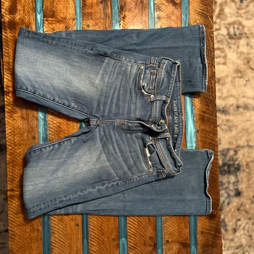 American Eagle Kick Boot 0 Regular Super Stretch Jeans